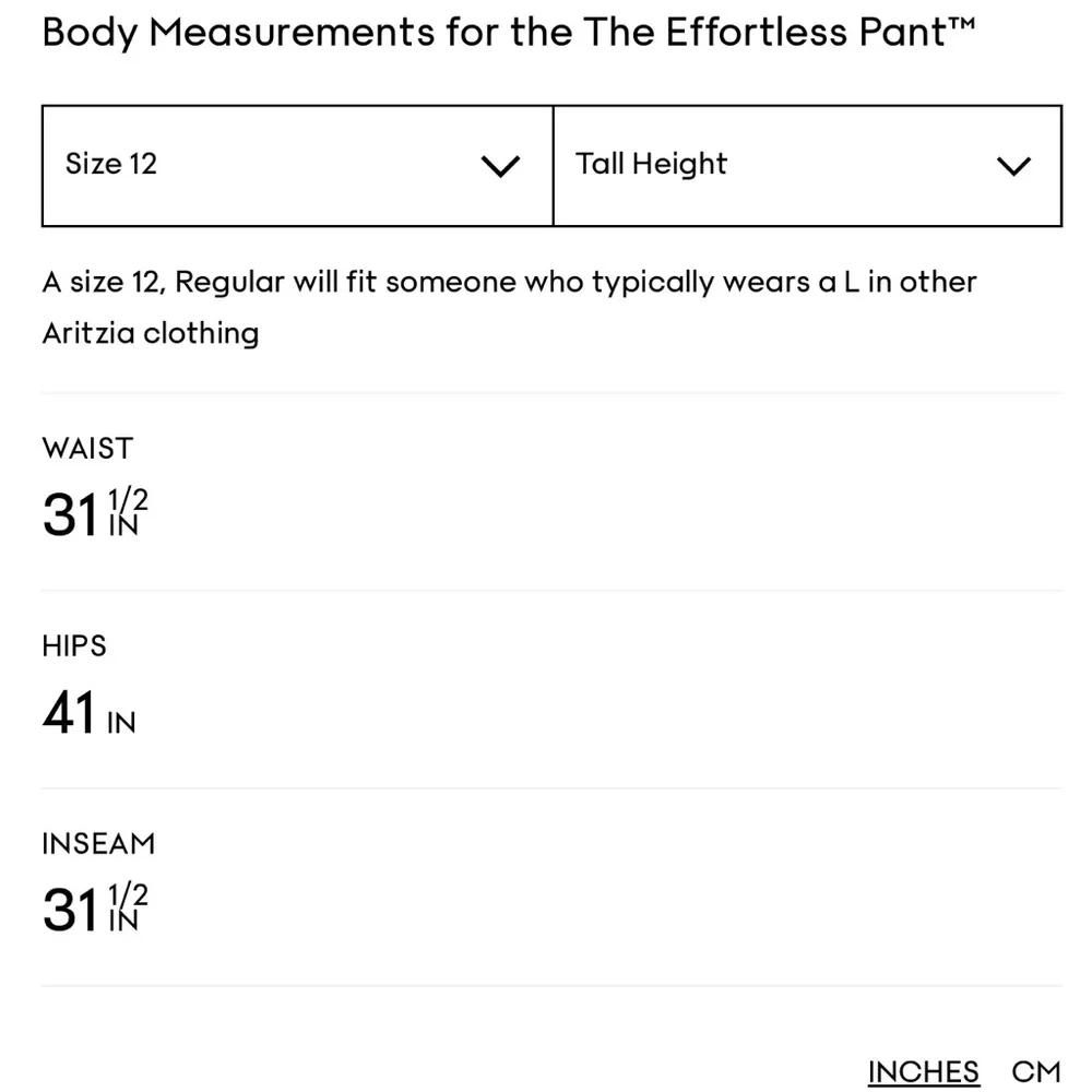 NWT Aritzia The Effortless Pant -High-Wasted,Wide-Leg Japanese Crepe Trousers - Picture 16 of 16